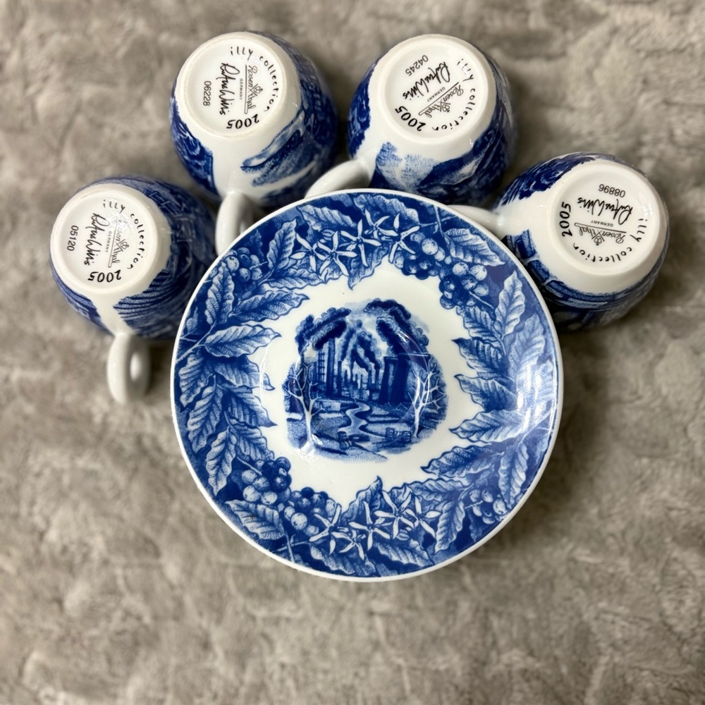Illy Rufus Expresso Cup & Saucer Set